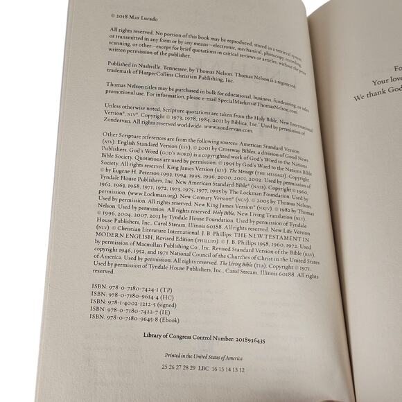 Unshakable Hope by Max Lucado Paperback 2020 Inspirational Christian Living Book - Picture 6 of 10